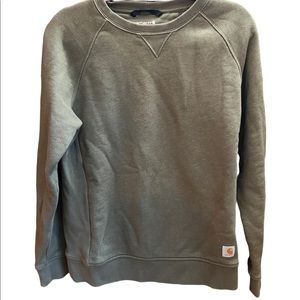 Large Carhartt Womens Sweatshirt Crew Neck
